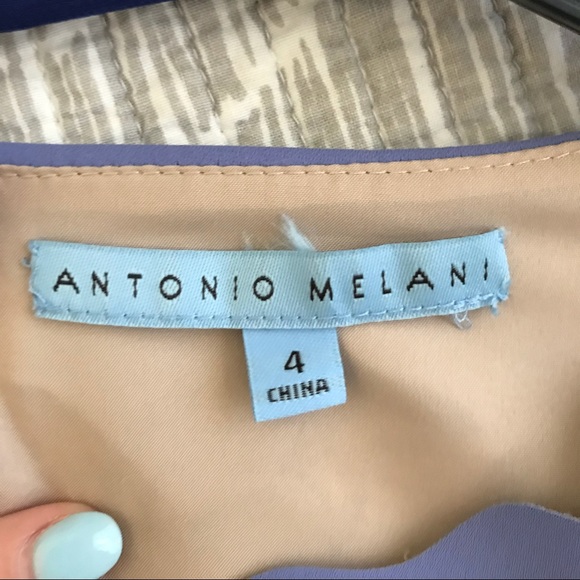 Purple Lace Cutout Dress - Picture 4 of 4